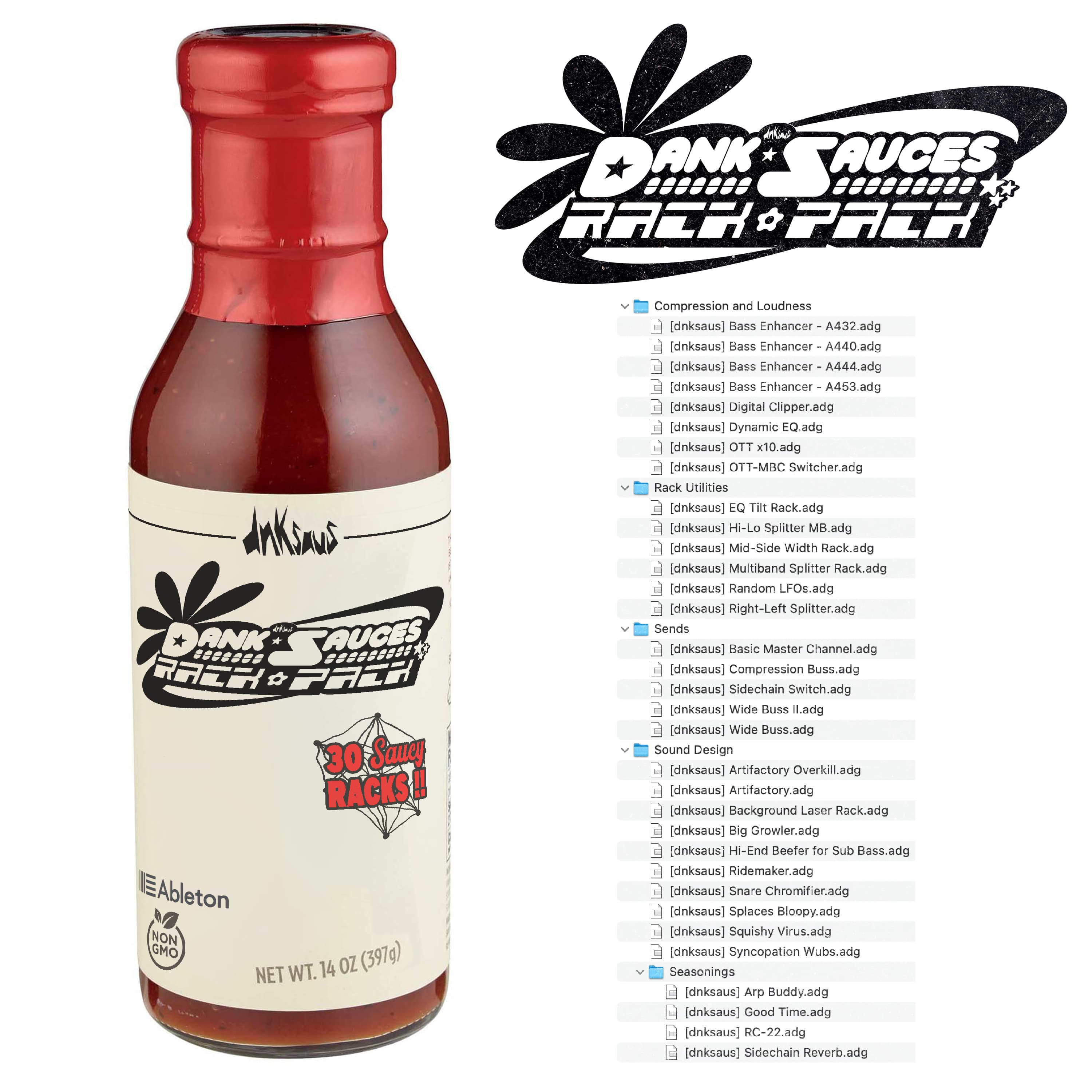 Dank Sauces Rack Pack