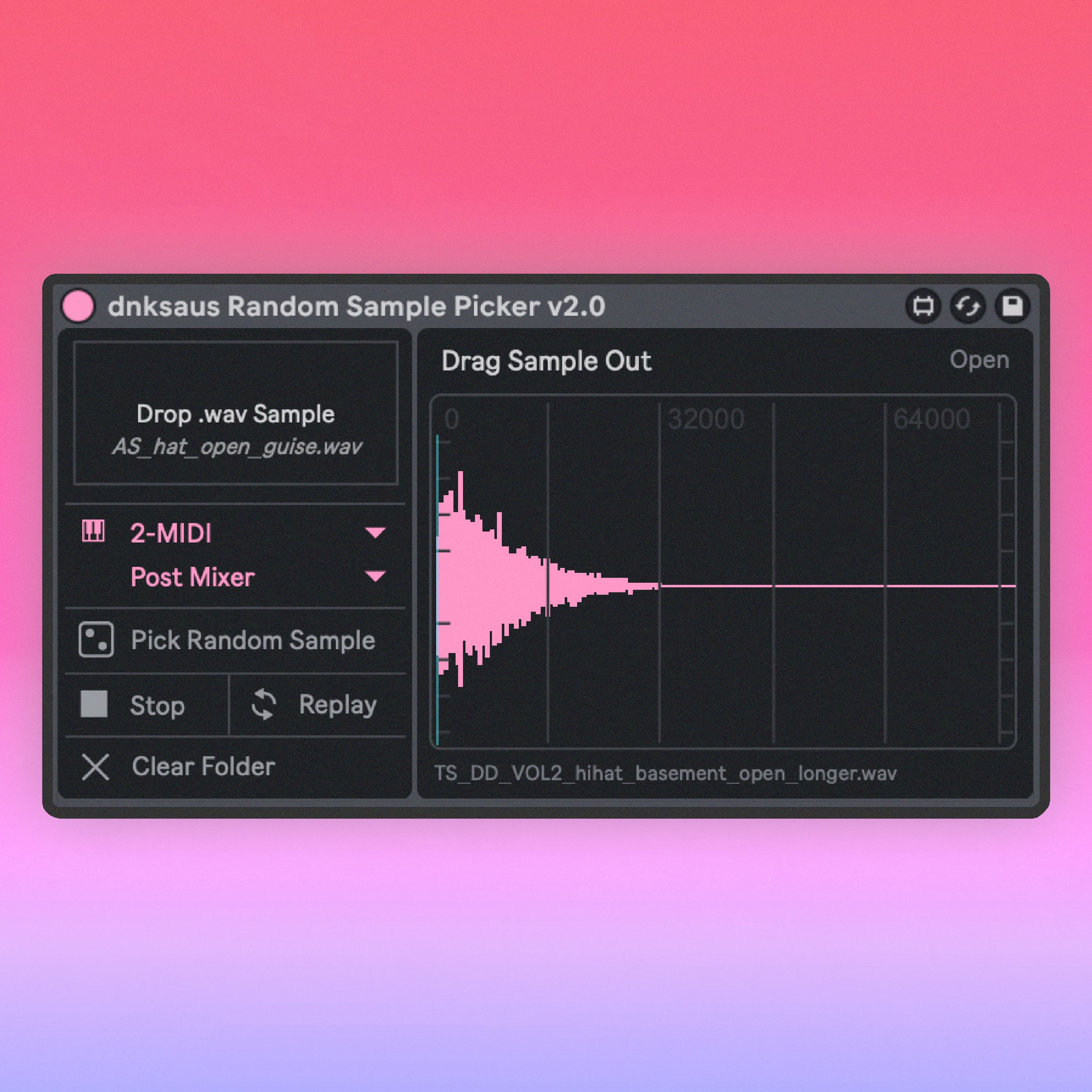 Random Sample Picker